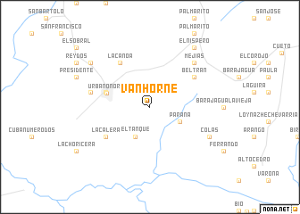 map of Van Horne
