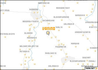 map of Vanino