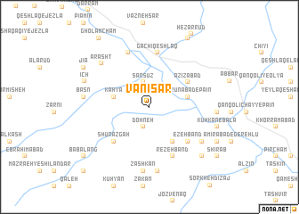 map of Vanīsar