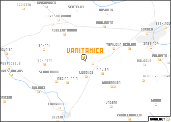 map of Vaniţa Mică