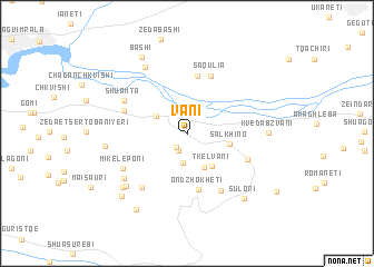 map of Vani