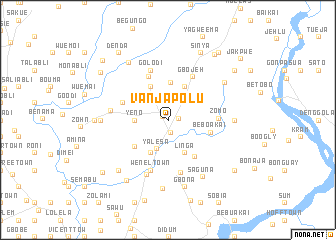 map of Vanjapolu