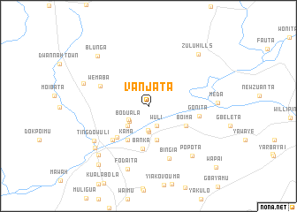 map of Vanjata