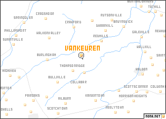 map of Van Keuren