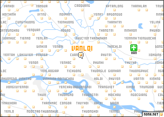 map of Văn Lôi