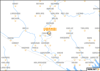 map of Van Mai