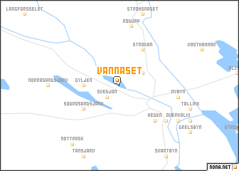 map of Vännäset
