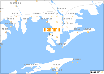 map of Vàn Ninh
