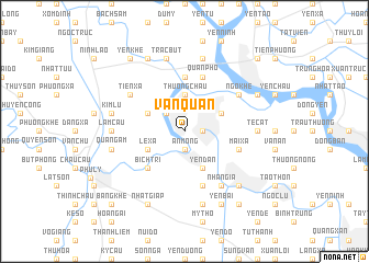 map of Văn Quan