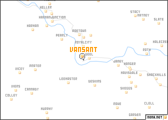 map of Vansant