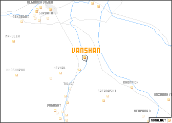 map of Vānshān