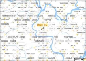 map of Vạn Tải