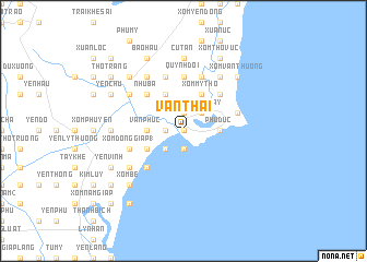 map of Văn Thái