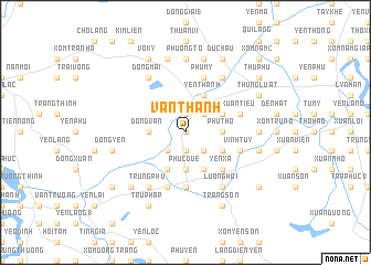 map of Vặn Thành