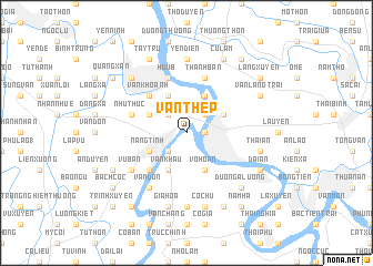 map of Vạn Thệp