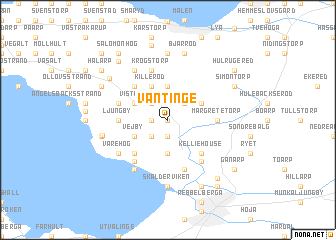 map of Vantinge