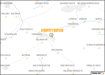 map of Vapnyarka