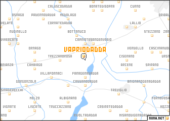 map of Vaprio dʼAdda