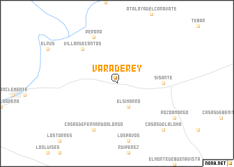 map of Vara de Rey