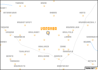 map of Varamba