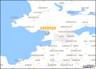 map of Varamon