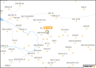 map of Vara