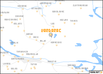 map of Vardarac
