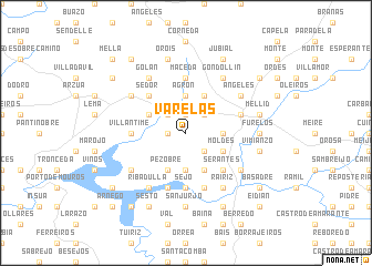 map of Varelas