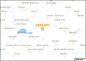 map of Vargany