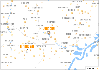map of Vargem