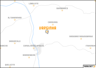 map of Varginha