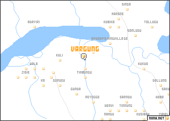 map of Vargung