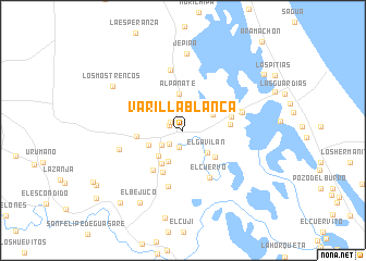 map of Varilla Blanca