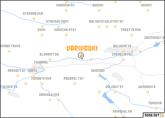 map of Varivodki