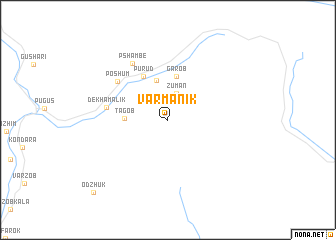 map of Varmanik