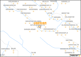 map of Varmīān