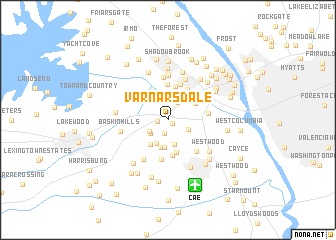 map of Varnarsdale