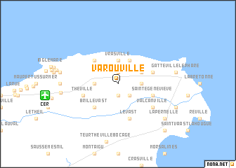 map of Varouville