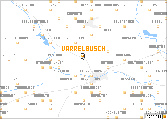 map of Varrelbusch