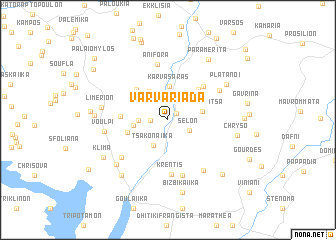 map of Varvariáda