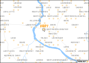 map of Vary