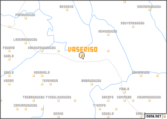 map of Vasériso