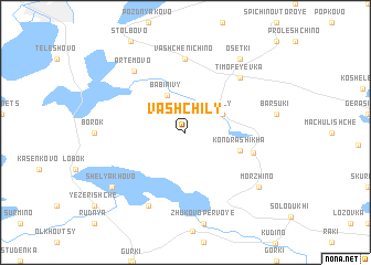 map of Vashchily