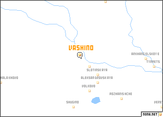 map of Vashino