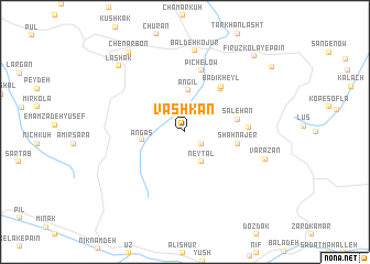 map of Vāshkan