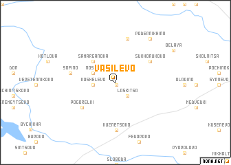 map of Vasilevo