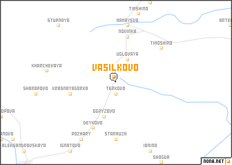 map of Vasil\