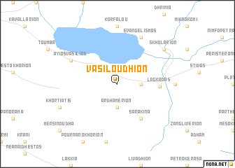 map of Vasiloúdhion