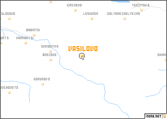 map of Vasilʼovo