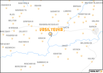 map of Vasil\